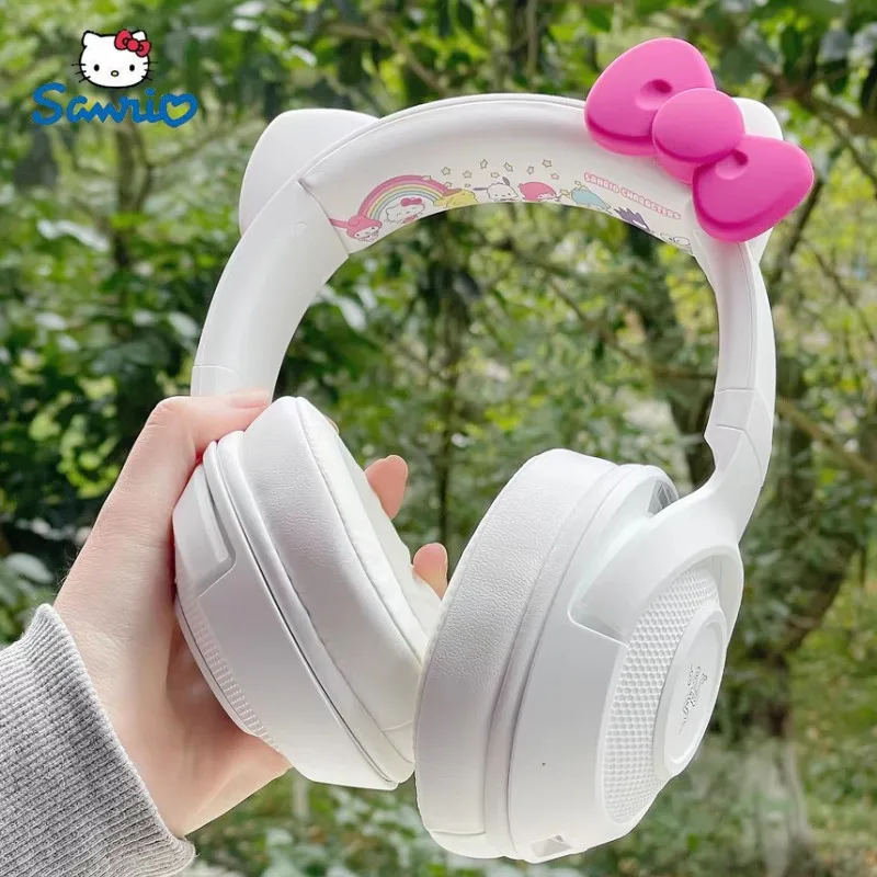 2023 Hello Kitty Razer Luminous Headphones Headset Cat Wireless Bluetooth Headset Trendy Music Microphone Phone Computer Gift
2023 Hello Kitty Razer Luminous Headphones Headset Cat Wireless Bluetooth Headset Trendy Music Microphone Phone Computer Gift