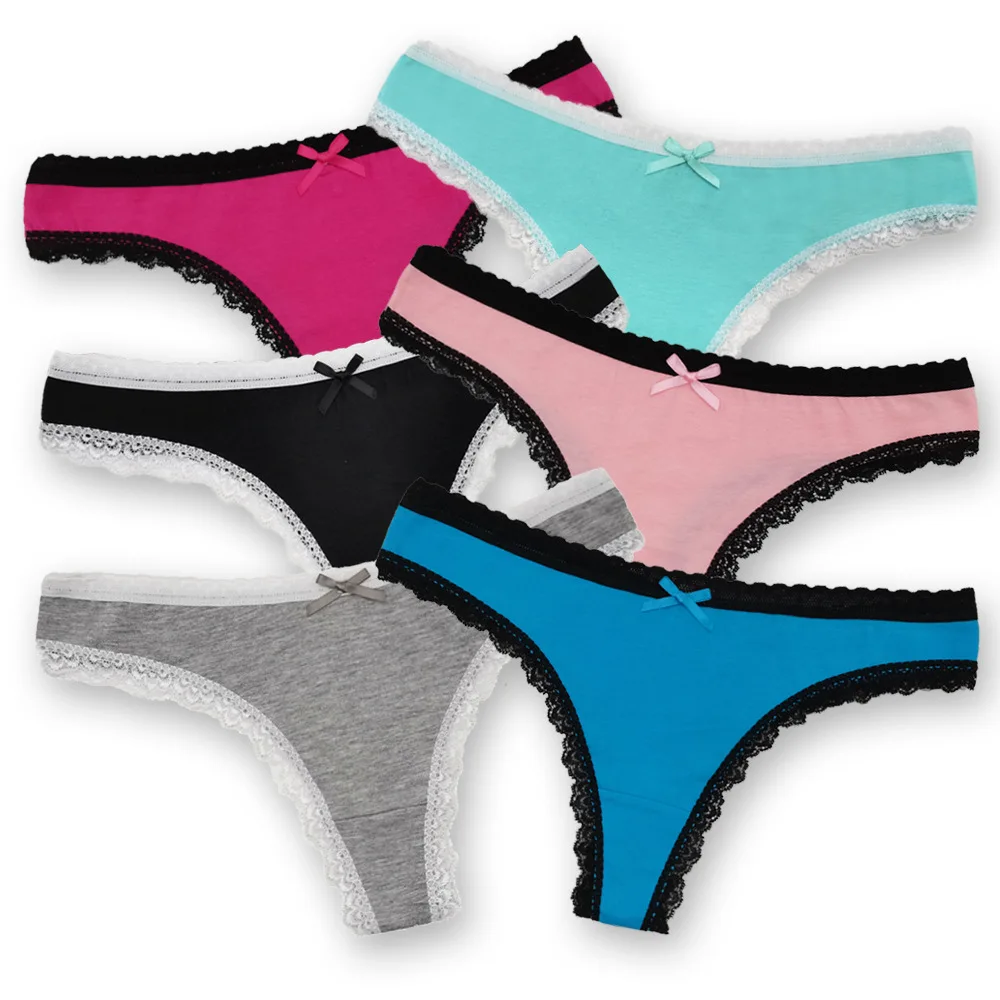 5 PCS/SET Low-Rise Cotton Lingerie Female G String Thongs Sexy Underwear For Woman Underpant Women's Panties 87415
5 PCS/SET Low-Rise Cotton Lingerie Female G String Thongs Sexy Underwear For Woman Underpant Women's Panties 87415