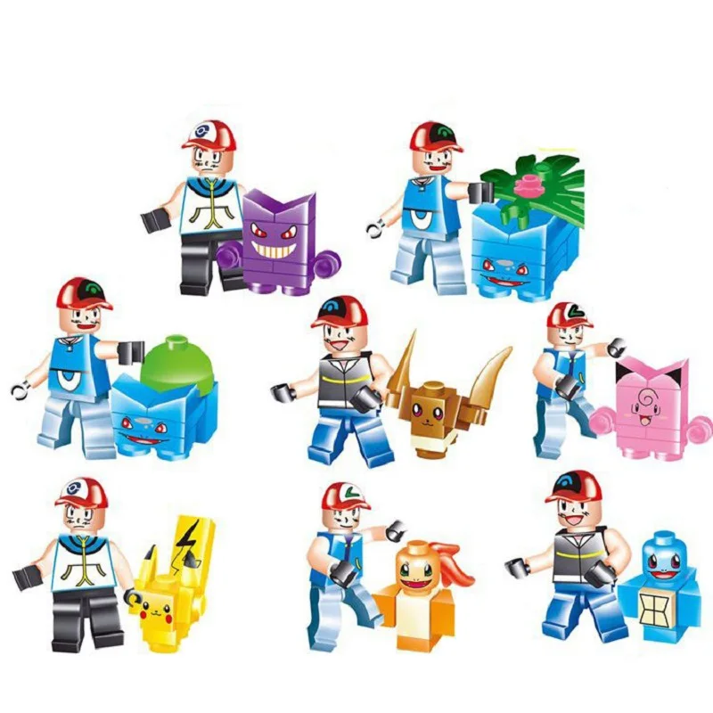 Pokemon anime figure Pikachu building blocks action figure Kawaii Pokemon puzzle assembled building blocks children's toys gift
Pokemon anime figure Pikachu building blocks action figure Kawaii Pokemon puzzle assembled building blocks children's toys gift