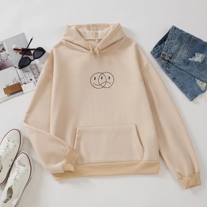 Sweatshirt StreetwearMen Women Korean Casual Pullover Hip Hop Long Sleeve Smile Sad Face Line Print Hoodies Sportswear Tops
Sweatshirt StreetwearMen Women Korean Casual Pullover Hip Hop Long Sleeve Smile Sad Face Line Print Hoodies Sportswear Tops