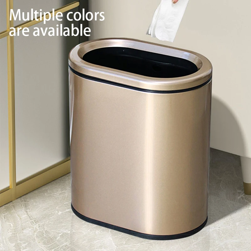 Simple trash can stainless steel cute mini paper basket creative bedroom decoration storage bin garbage bin 
Simple trash can stainless steel cute mini paper basket creative bedroom decoration storage bin garbage bin