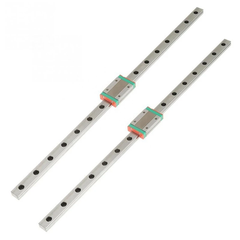 2Pcs 9Mm Linear Guide Miniature Rail MGN9 400Mm Linear Rail And 2 Pcs MGN9H Miniature Rail Slider
2Pcs 9Mm Linear Guide Miniature Rail MGN9 400Mm Linear Rail And 2 Pcs MGN9H Miniature Rail Slider