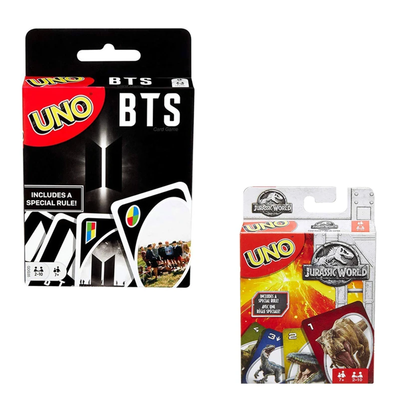 Все стильные аниме покерные карты для UNO BTS Mattel UNO, покерная игра Bts, Marvel, флип, Рик и свадьба, Настольная развлекательная игра, детские подарки,...
Все стильные аниме покерные карты для UNO BTS Mattel UNO, покерная игра Bts, Marvel, флип, Рик и свадьба, Настольная развлекательная игра, детские подарки,...