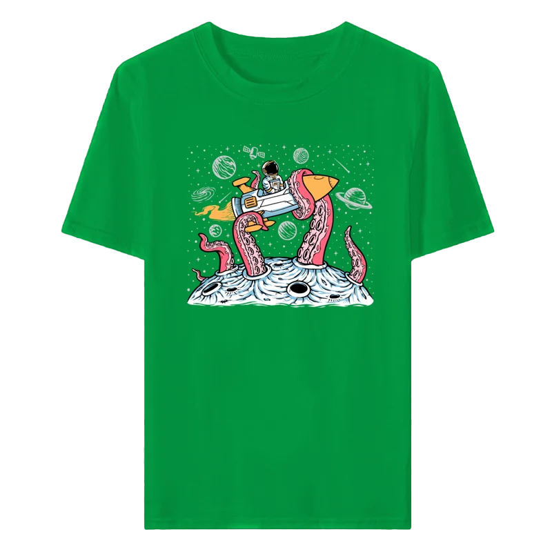 NASA New T-shirt Cartoon Print Couple Short Sleeve Men's Loose Fashion Tops & Tees
NASA New T-shirt Cartoon Print Couple Short Sleeve Men's Loose Fashion Tops & Tees