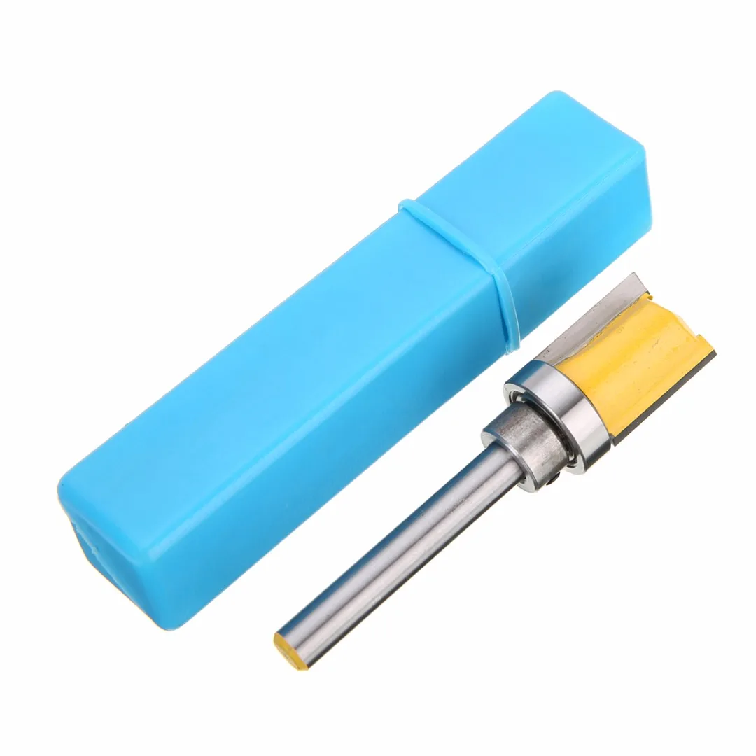1/4 Inch Shank 3/4 Inch H x 5/8 Inch W Hinge Mortise Template Router Bit For Solid Wood Cutter Tool
1/4 Inch Shank 3/4 Inch H x 5/8 Inch W Hinge Mortise Template Router Bit For Solid Wood Cutter Tool