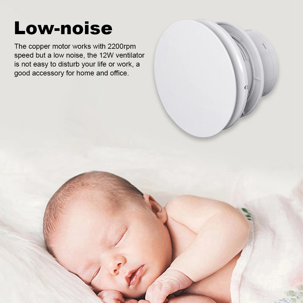Exhaust Fan Airflow Window Wall Mounted Air Ventilator Low-noise Office Plastic Replaceable Ventilation Extractor 
Exhaust Fan Airflow Window Wall Mounted Air Ventilator Low-noise Office Plastic Replaceable Ventilation Extractor
