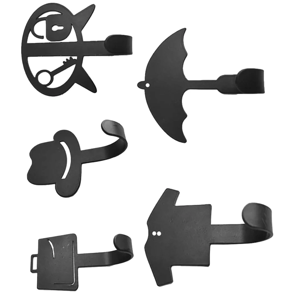 5 Pcs Wall Mounted Hooks Kitchen Storage Hangers Clothes Bathroom Towel Hanging Metal Coat
5 Pcs Wall Mounted Hooks Kitchen Storage Hangers Clothes Bathroom Towel Hanging Metal Coat