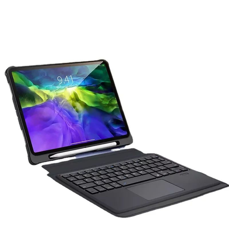 Чехол с Bluetooth клавиатурой для Apple iPad pro 11 дюймов A2228 A2231 A2230 A2068 с трекпадом чехол с автоматическим спящим режимом/пробуждением подставкой
Чехол с Bluetooth клавиатурой для Apple iPad pro 11 дюймов A2228 A2231 A2230 A2068 с трекпадом чехол с автоматическим спящим режимом/пробуждением подставкой