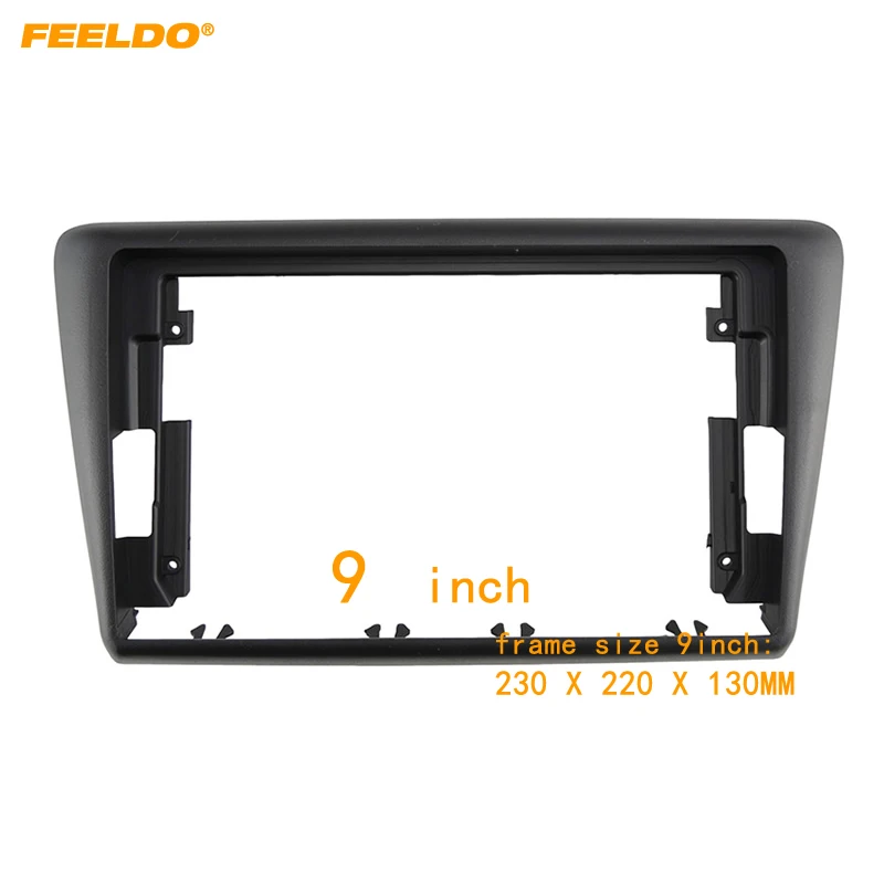 FEELDO Car Audio 9" Big Screen DVD Fascia Frame Adapter For Skoda Rapid 2013 2Din Dash Installation Panel Frame Kit #HQ6466
FEELDO Car Audio 9" Big Screen DVD Fascia Frame Adapter For Skoda Rapid 2013 2Din Dash Installation Panel Frame Kit #HQ6466