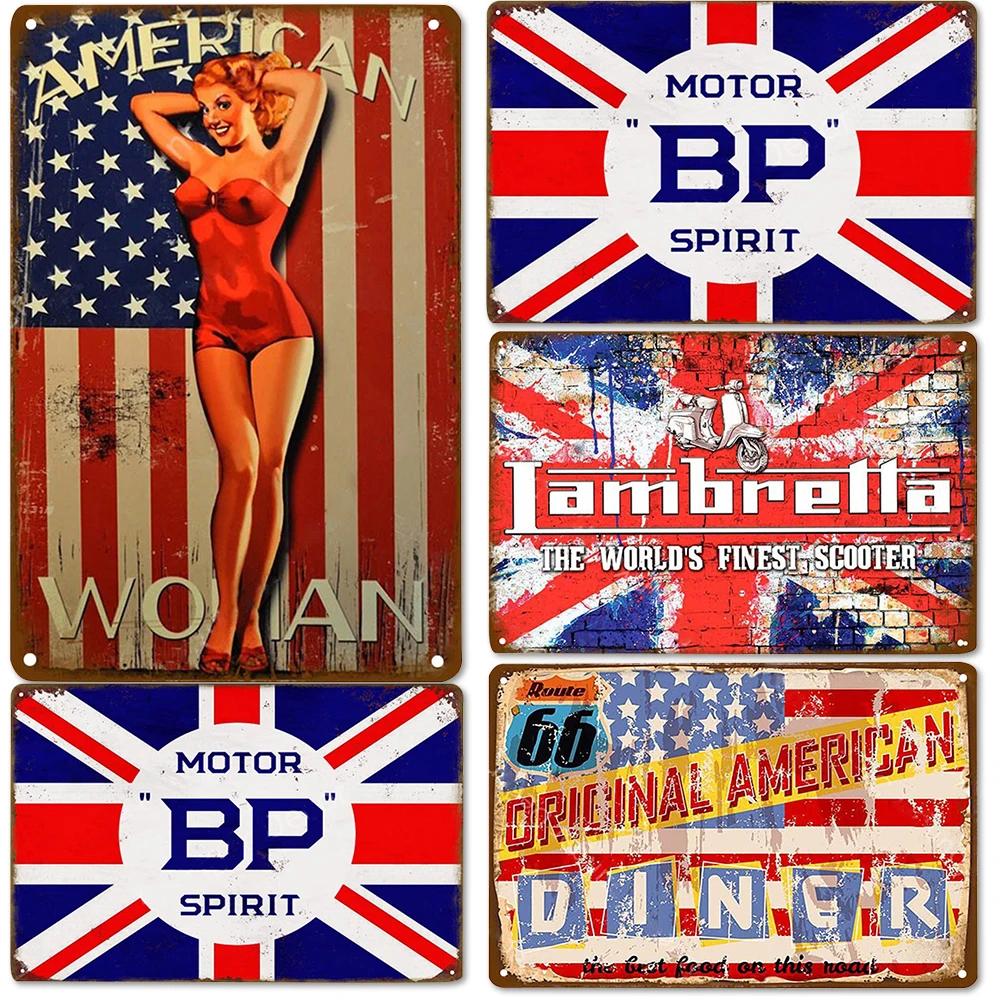 Vintage Style Metal Tin Sign American Flag Retro Sexy Beauty Poster Metal Wall Art Bar Wall Stickers For Pub Bar Home Wall Deco
Vintage Style Metal Tin Sign American Flag Retro Sexy Beauty Poster Metal Wall Art Bar Wall Stickers For Pub Bar Home Wall Deco