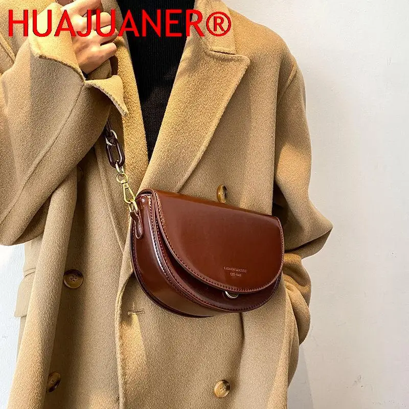 2023 saddle bag Luxury Pu Leather Crossbody Bag For Women Brown Shoulder Bags Ladies Vintage Flap Handbags Female Bolsas
2023 saddle bag Luxury Pu Leather Crossbody Bag For Women Brown Shoulder Bags Ladies Vintage Flap Handbags Female Bolsas