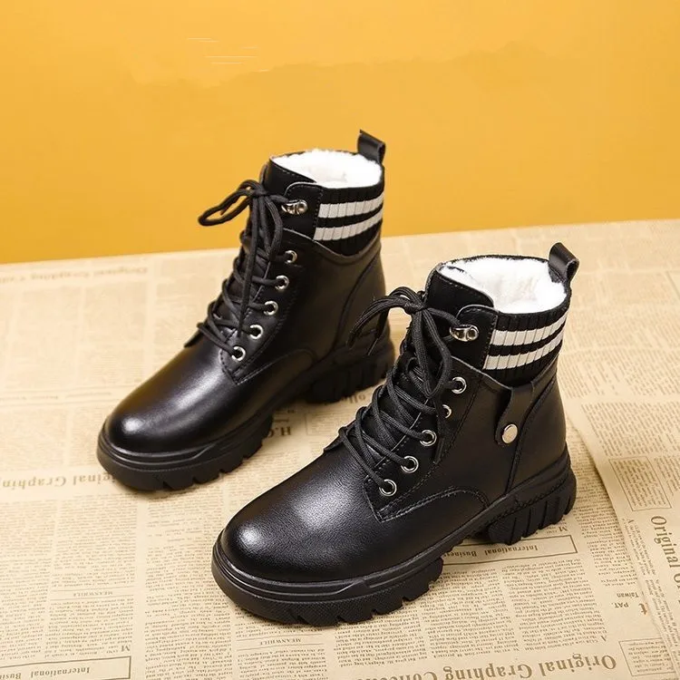 2020 Chunky Boots Women Ankle Boots Female Shoes Plush Warm Snow Booties Winter Fur Shoes Women Sneakers Botas De Mujer
2020 Chunky Boots Women Ankle Boots Female Shoes Plush Warm Snow Booties Winter Fur Shoes Women Sneakers Botas De Mujer