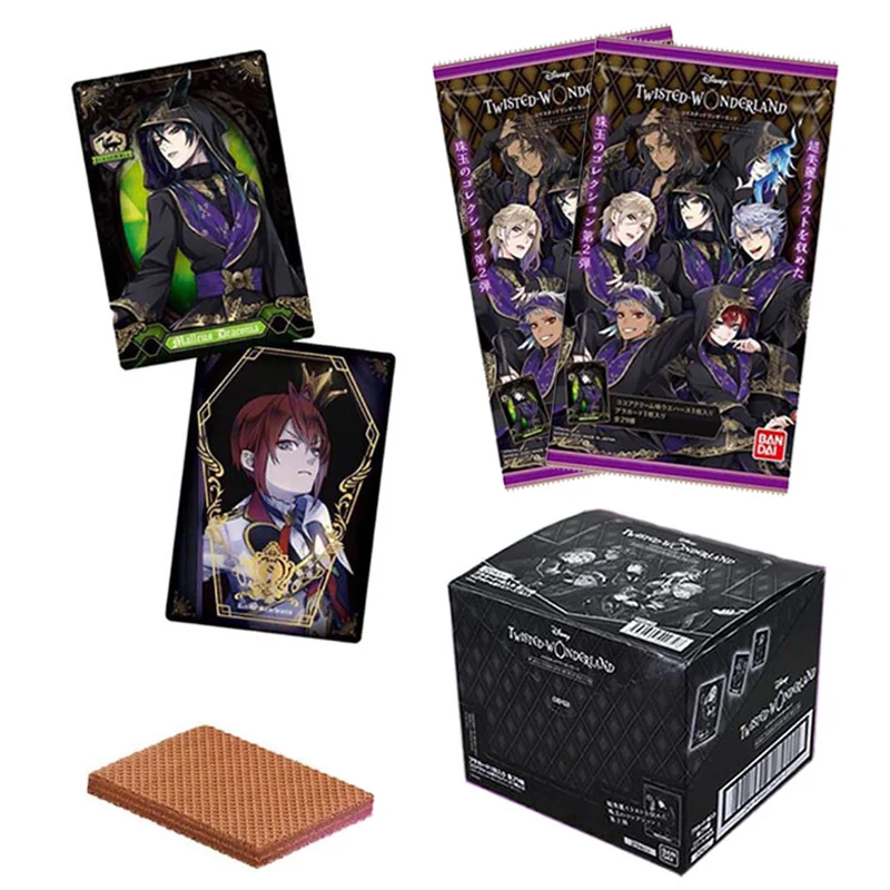 Bandai Twisted-Wonderland Japanese Version PART2 Anime Figure Card Grim Collectible Flash Card Table Toys Gifts for Children
Bandai Twisted-Wonderland Japanese Version PART2 Anime Figure Card Grim Collectible Flash Card Table Toys Gifts for Children
