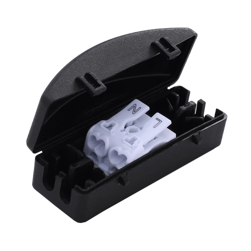 Plastic External Junction Box Cable Connector Waterproof IP20 2 Way External Electrical Junction Box Outdoor M622 Black B03E
Plastic External Junction Box Cable Connector Waterproof IP20 2 Way External Electrical Junction Box Outdoor M622 Black B03E