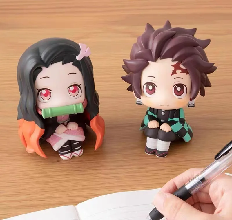 2pcs Anime Kimetsu no Yaiba Figure Toy MH Look Up Demon Slayer Kamado Tanjirou Kamado Nezuko Action Figure Model Doll Toys 10cm
2pcs Anime Kimetsu no Yaiba Figure Toy MH Look Up Demon Slayer Kamado Tanjirou Kamado Nezuko Action Figure Model Doll Toys 10cm