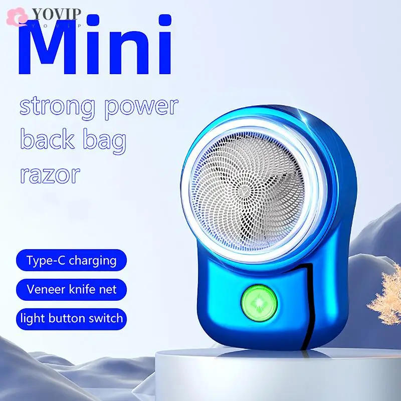 Men Electric Mini Shaver Portable Shaver Pocket Size USB Rechargeable Men Beard Trimmer Razor Washable Painless Cordless Travel
Men Electric Mini Shaver Portable Shaver Pocket Size USB Rechargeable Men Beard Trimmer Razor Washable Painless Cordless Travel