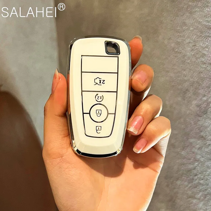 New Full Cover Soft TPU Car Key Case For Ford 2017 Mondeo Mustang Raptor F150 Fusion Edge Expedition L69 4 Buttons Accessories
New Full Cover Soft TPU Car Key Case For Ford 2017 Mondeo Mustang Raptor F150 Fusion Edge Expedition L69 4 Buttons Accessories