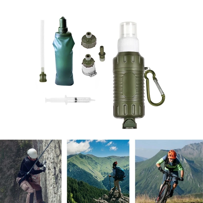 Survival Hiking Drinking Water Filter 0.01μm Outdoor Camping 
Survival Hiking Drinking Water Filter 0.01μm Outdoor Camping