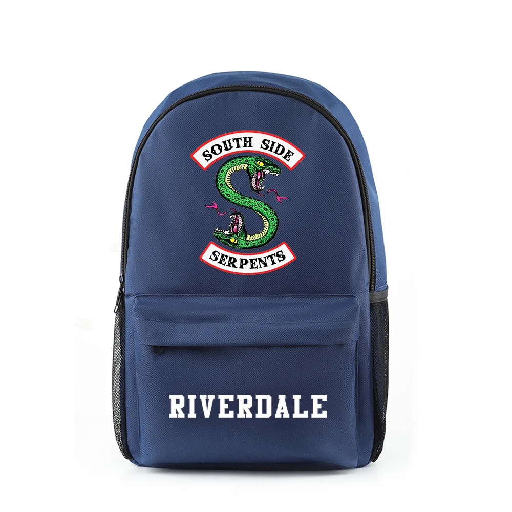 Fashion South Side Serpent Riverdale Season 5 Notebook Backpacks School Bags Print Oxford Waterproof Boys/Girls Laptop Backpacks
Fashion South Side Serpent Riverdale Season 5 Notebook Backpacks School Bags Print Oxford Waterproof Boys/Girls Laptop Backpacks