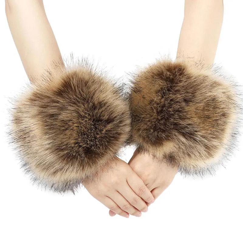 Super Soft Winter Women Wrist Female Wrist Cuff Sleeves Accessories Faux Fox Fur Elastic Arm Warmer Fur Bracelet
Super Soft Winter Women Wrist Female Wrist Cuff Sleeves Accessories Faux Fox Fur Elastic Arm Warmer Fur Bracelet