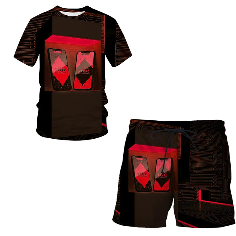Novedad De Verano Conjunto De Ropa Deportiva Informal Para Hombre, Camiseta De Manga Corta, Pantalones Cortos Man Clothes Sets
Novedad De Verano Conjunto De Ropa Deportiva Informal Para Hombre, Camiseta De Manga Corta, Pantalones Cortos Man Clothes Sets