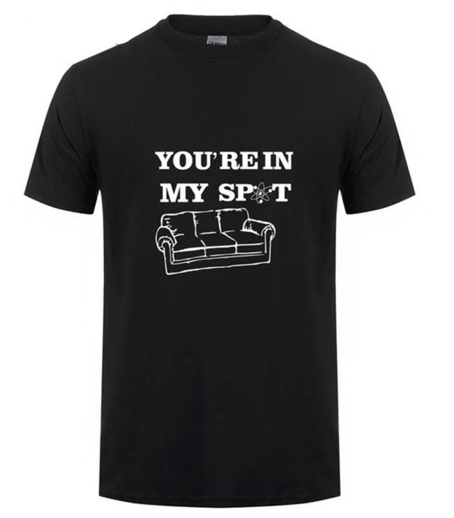 New The Big Bang Theory T shirts Funny Cool Sheldon Cooper You are in my spot t shirts Short Sleeve Cotton Oversized t-shirt
New The Big Bang Theory T shirts Funny Cool Sheldon Cooper You are in my spot t shirts Short Sleeve Cotton Oversized t-shirt
