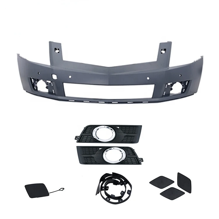 Auto exterior parts perforated and unperforated OEM 20847178 20847176 25778388 25778389 car bumpers front for Cadillac SRX 2010
Auto exterior parts perforated and unperforated OEM 20847178 20847176 25778388 25778389 car bumpers front for Cadillac SRX 2010