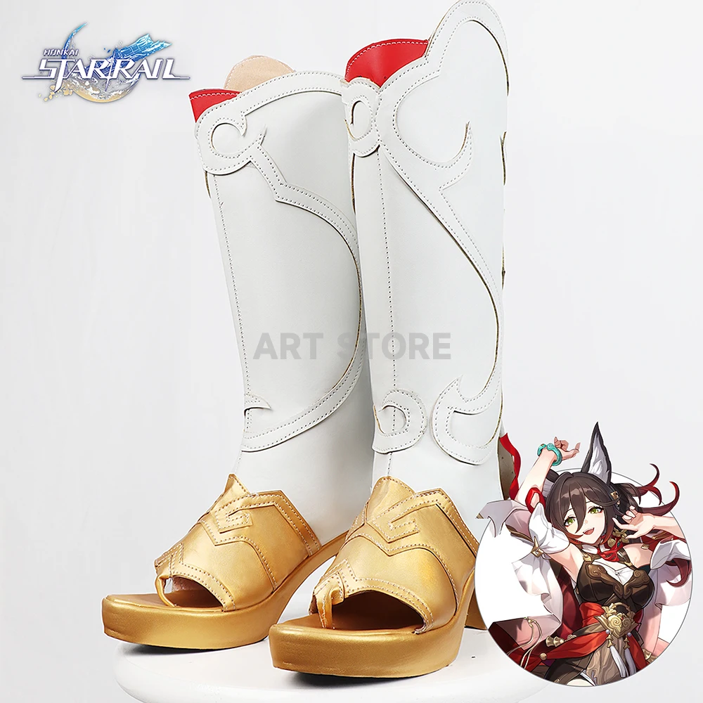 Tingyun Cosplay Shoes Game Honkai Star Rail Tingyun Cosplay Shoes Boots for Comic Con Halloween Tingyun Costumes Shoes for Women
Tingyun Cosplay Shoes Game Honkai Star Rail Tingyun Cosplay Shoes Boots for Comic Con Halloween Tingyun Costumes Shoes for Women