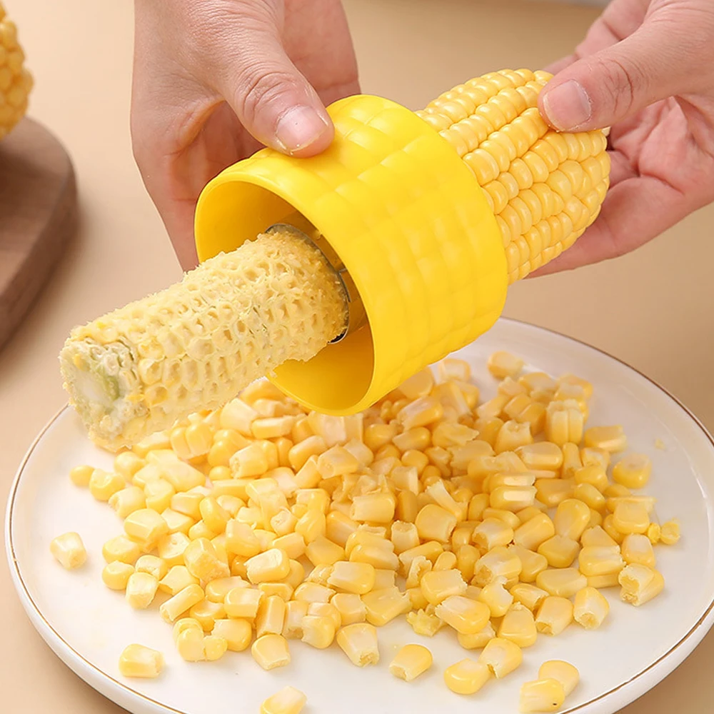 Corn Stripper Peeler Cob Cutter Thresher Corn Stripper Fruit Vegetable Tools Cooking Tools Kitchen Accessories Cob Remover
Corn Stripper Peeler Cob Cutter Thresher Corn Stripper Fruit Vegetable Tools Cooking Tools Kitchen Accessories Cob Remover