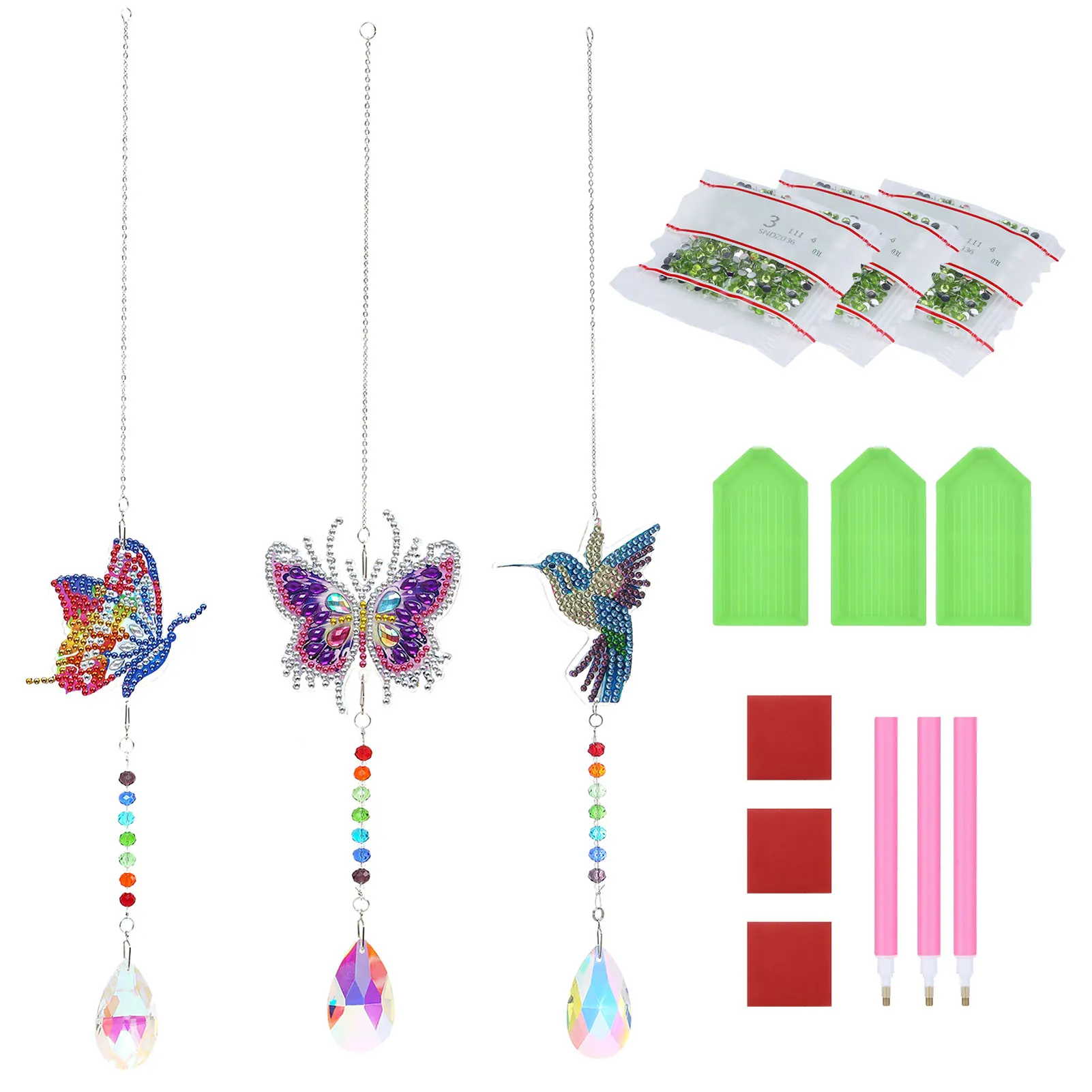Diamond Painting Kit Kids Adults Double Sided 3 Animals Door Window Gift Indoor Outdoor Wind Chime Balcony With Tools Bedroom
Diamond Painting Kit Kids Adults Double Sided 3 Animals Door Window Gift Indoor Outdoor Wind Chime Balcony With Tools Bedroom