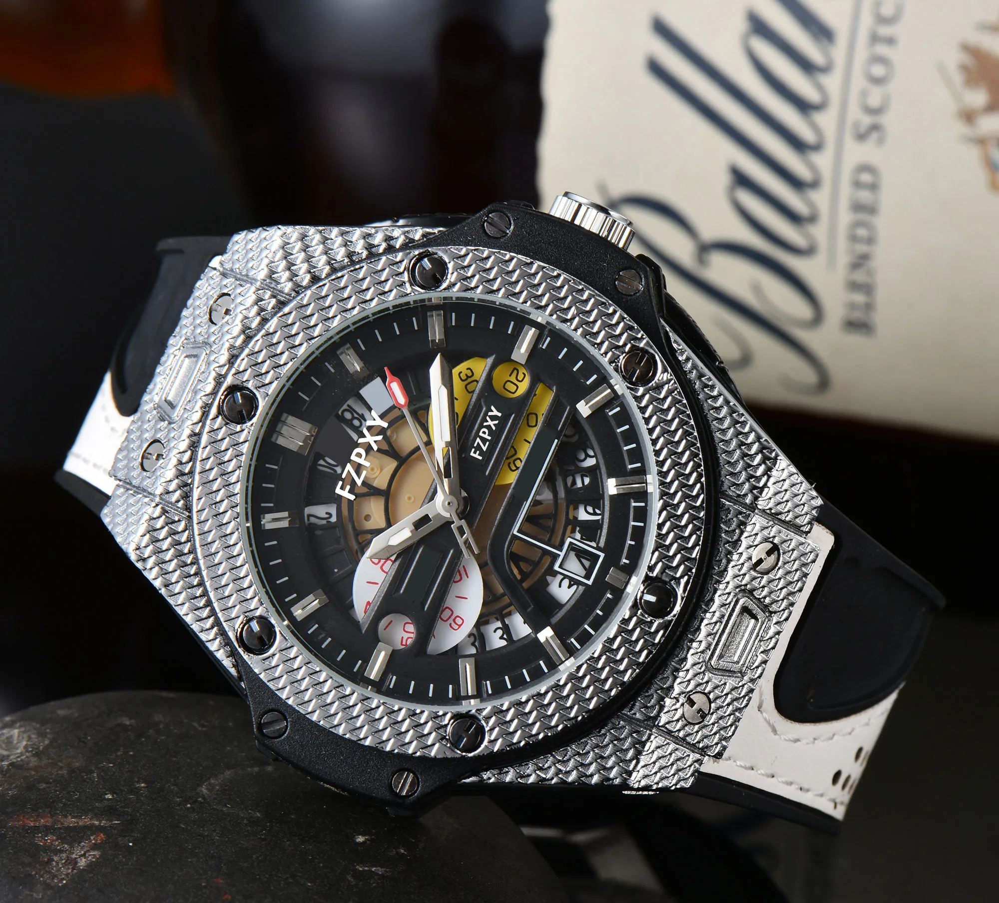 Часы HUT01 Мужские кварцевые Многофункциональные, брендовые Роскошные деловые спортивные автоматические с хронографом и датой, ААА
Часы HUT01 Мужские кварцевые Многофункциональные, брендовые Роскошные деловые спортивные автоматические с хронографом и датой, ААА