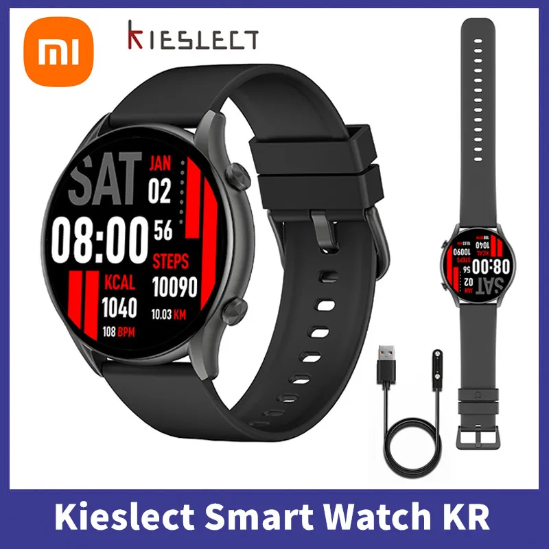 Xiaomi Kieslect Men Amoled 1.32" Smart Watch KR Bluetooth Phone Calls Smartwatch 280mAh Heart Rate Sleep Monitor Watch for Women
Xiaomi Kieslect Men Amoled 1.32" Smart Watch KR Bluetooth Phone Calls Smartwatch 280mAh Heart Rate Sleep Monitor Watch for Women