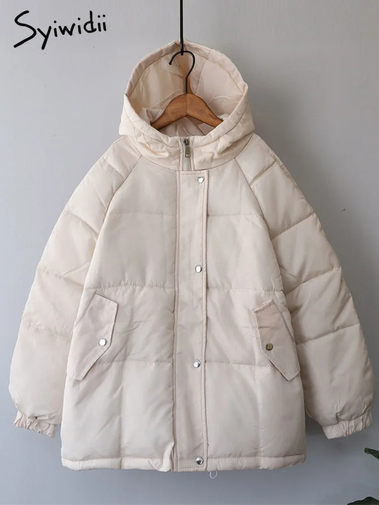 Зимнее пальто Syiwidii, Женская куртка, толстые парки, осень 2022, черные, оверсайз, фиолетовые пуховики, с капюшоном, одежда в стиле Харадзюку, сво...
Зимнее пальто Syiwidii, Женская куртка, толстые парки, осень 2022, черные, оверсайз, фиолетовые пуховики, с капюшоном, одежда в стиле Харадзюку, сво...