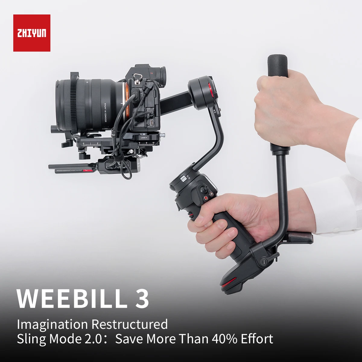 ZHIYUN Weebill 3【Get Free Wrist Rest】Camera Gimbal 3-Axis Handheld Stabilizer For Canon/Sony/Panasonic/Nikon VS DJI
ZHIYUN Weebill 3【Get Free Wrist Rest】Camera Gimbal 3-Axis Handheld Stabilizer For Canon/Sony/Panasonic/Nikon VS DJI