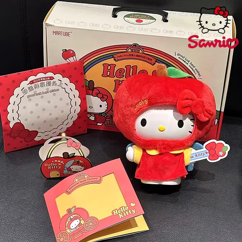 Новинка Kawaii San Liou Кэти Кот яблоко желание динамик винтажная камера аниме
