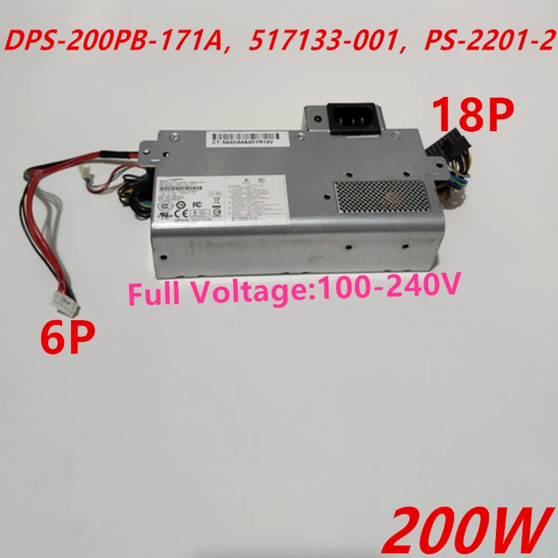 Новый оригинальный блок питания для HP Touchsmart 300, 18Pin, 200 Вт, импульсный источник питания DPS-200PB-171 A 517133-001 PS-2201-2
Новый оригинальный блок питания для HP Touchsmart 300, 18Pin, 200 Вт, импульсный источник питания DPS-200PB-171 A 517133-001 PS-2201-2