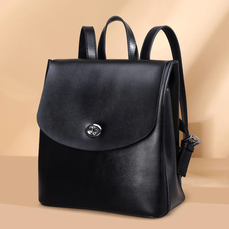 Classic Elegant Women Backpack Genuine Leather Teenage College Grils Backpacks Woman Travel Back Pack Mochilas
Classic Elegant Women Backpack Genuine Leather Teenage College Grils Backpacks Woman Travel Back Pack Mochilas