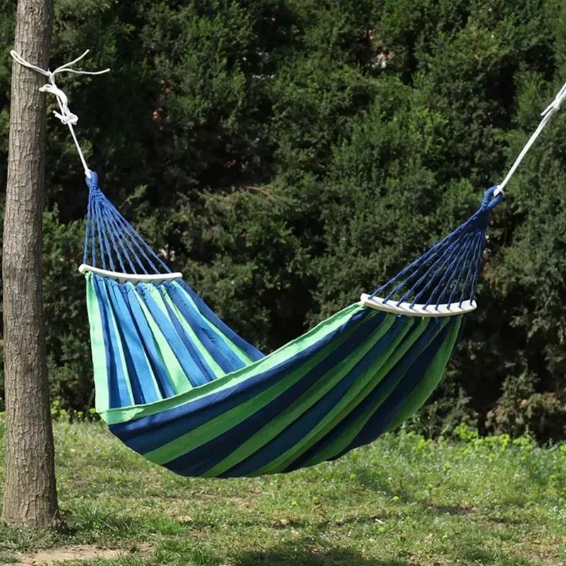 Portable hammock outdoor hammock garden Sports Home Travel Camping swing canvas stripe hammock thickened anti rollover chair
Portable hammock outdoor hammock garden Sports Home Travel Camping swing canvas stripe hammock thickened anti rollover chair