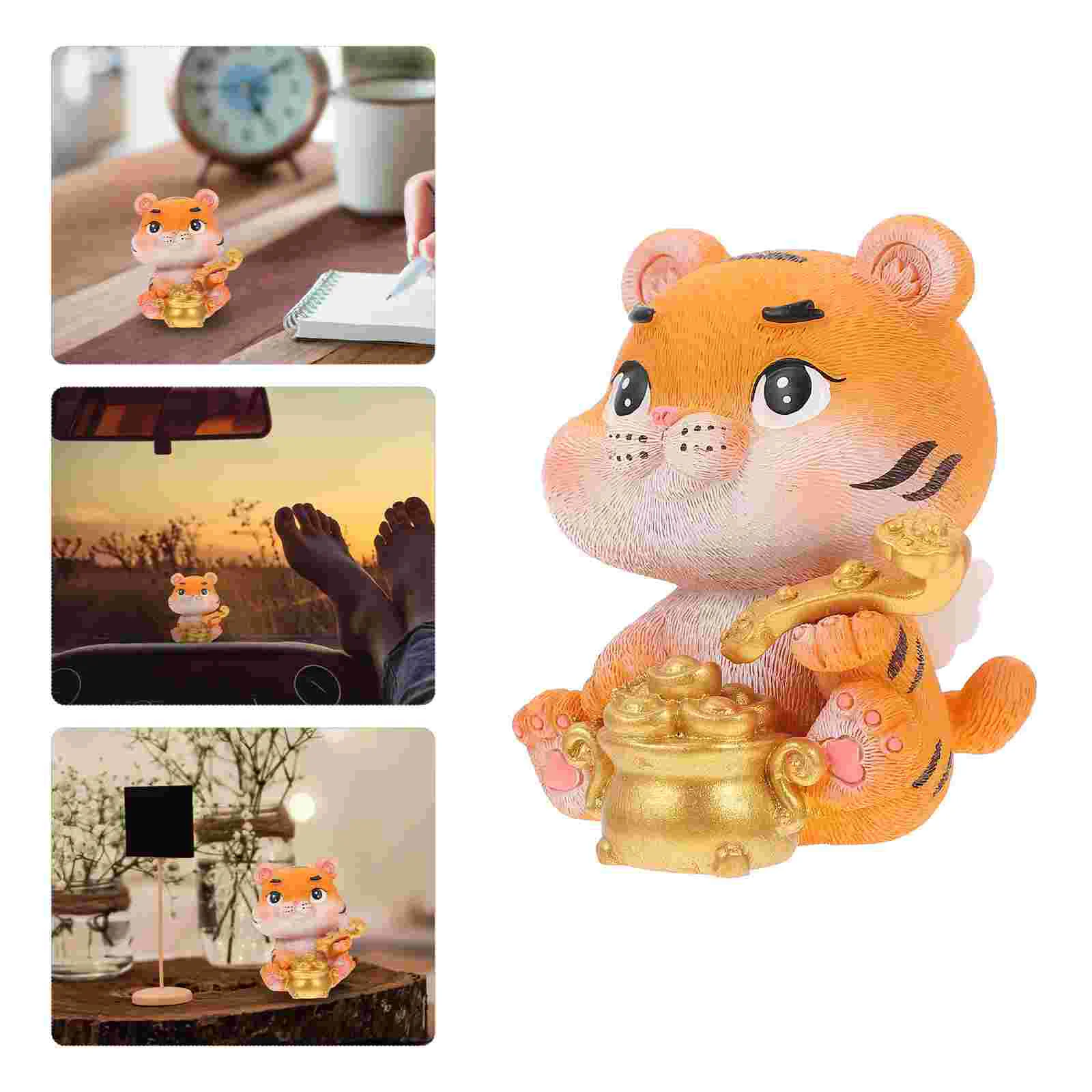 2022 Statue Chinese Zodiac Landscape New Year Desktop Ornaments Year of The for Holiday New Year Party Layout
2022 Statue Chinese Zodiac Landscape New Year Desktop Ornaments Year of The for Holiday New Year Party Layout