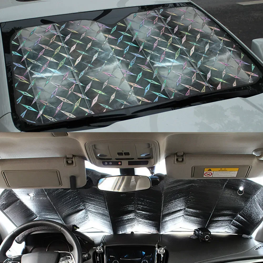 Car Sunshade UV Protection Curtain Car Sun Shade Film Windshield Visor Front Windshield Sunshade Cover Sun Shade 130x60 140x70cm
Car Sunshade UV Protection Curtain Car Sun Shade Film Windshield Visor Front Windshield Sunshade Cover Sun Shade 130x60 140x70cm