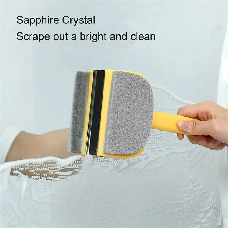 Multi-function Glass Window Wiper Double-sided Cleaning Brush Mirror Bathroom Wall Car Window Squeegee House Cleaning Tool
Multi-function Glass Window Wiper Double-sided Cleaning Brush Mirror Bathroom Wall Car Window Squeegee House Cleaning Tool