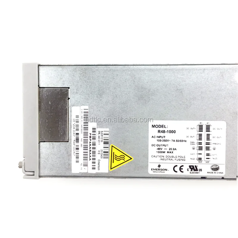 Emerson R48-1000 48V/20A Module For Netsure 212 System 1000W Rectifier 
Emerson R48-1000 48V/20A Module For Netsure 212 System 1000W Rectifier