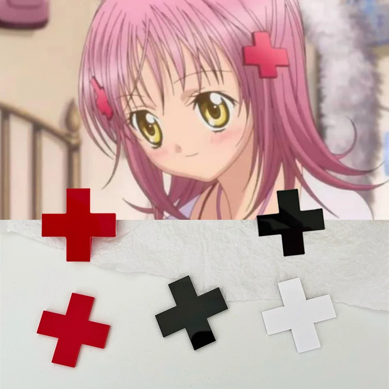 2pcs Red Cross Hair Clips Hinamori Amu Hair Clip Japanese Anime Shugo Chara Cosplay Headwear Hairpin Kawaii Cosplay Accessories
2pcs Red Cross Hair Clips Hinamori Amu Hair Clip Japanese Anime Shugo Chara Cosplay Headwear Hairpin Kawaii Cosplay Accessories
