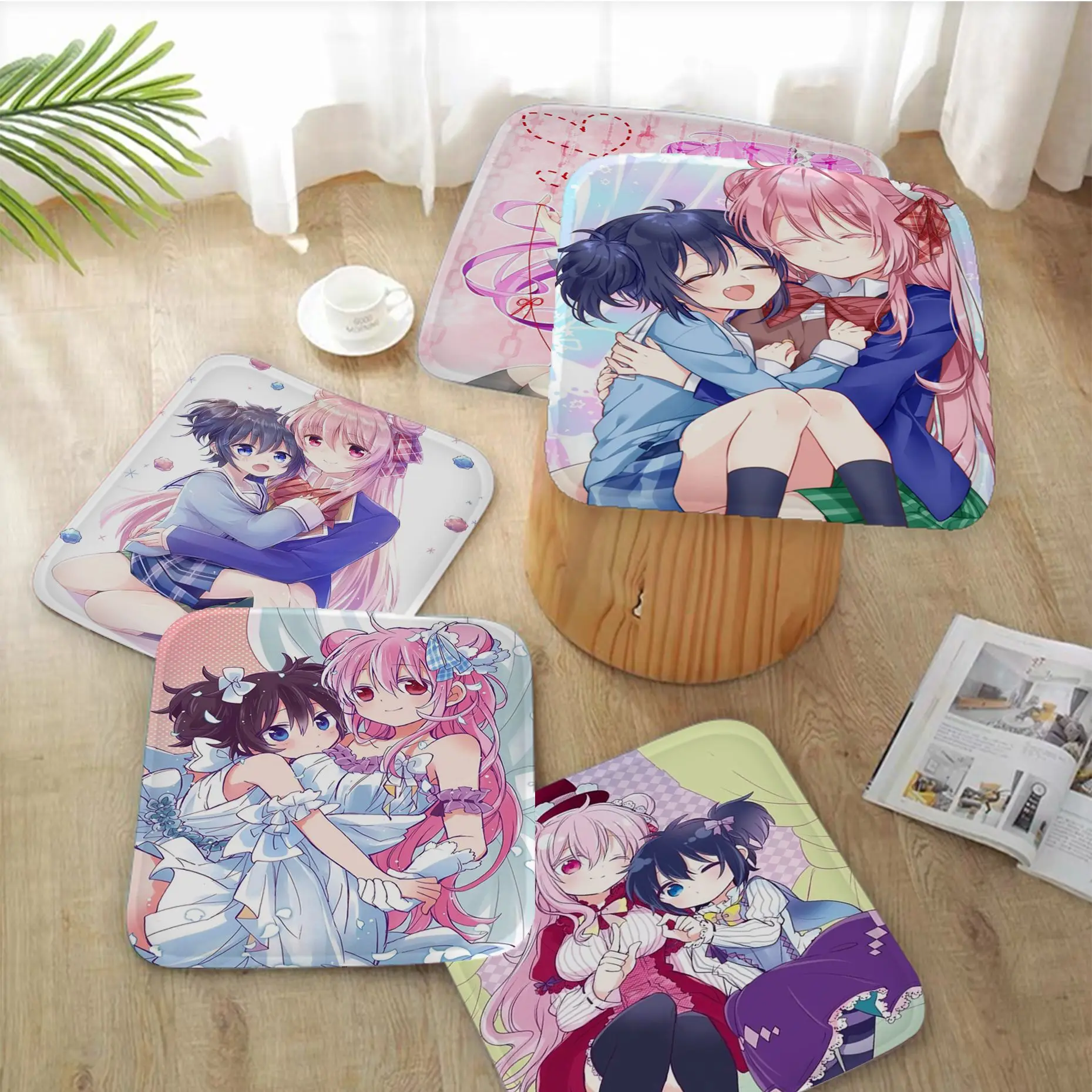 Happy Sugar Life Matsuzaka Satou Koube Shio Shouko Nordic Printing Seat Cushion Office Dining Stool Pad Non-Slip Sofa Cushion
Happy Sugar Life Matsuzaka Satou Koube Shio Shouko Nordic Printing Seat Cushion Office Dining Stool Pad Non-Slip Sofa Cushion