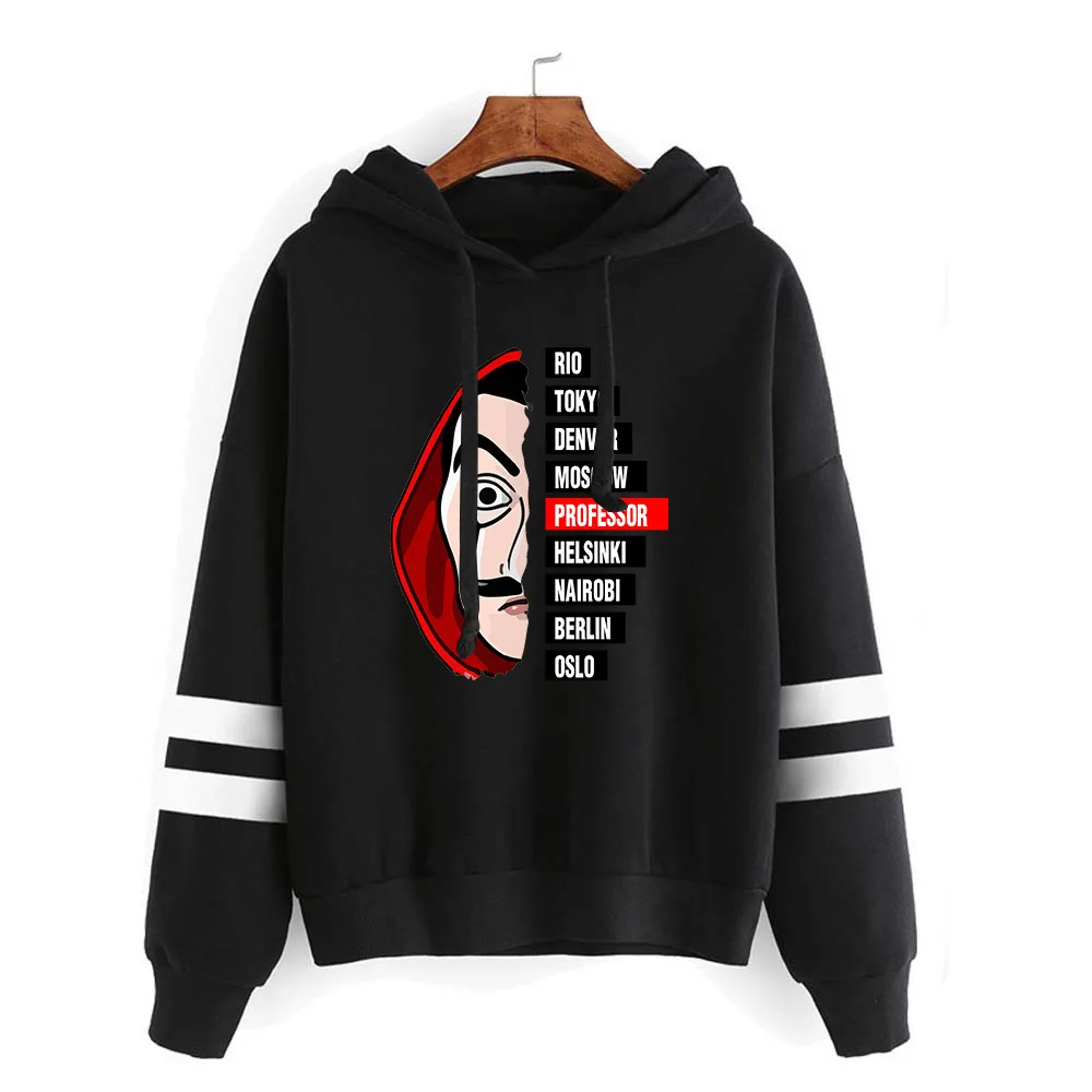 La Casa De Papel Hoodie Money Heist Dali Mask Pullovers Long Sleeve Streetwear Sweatershirt For Men/Women Hip Hop Clothes
La Casa De Papel Hoodie Money Heist Dali Mask Pullovers Long Sleeve Streetwear Sweatershirt For Men/Women Hip Hop Clothes