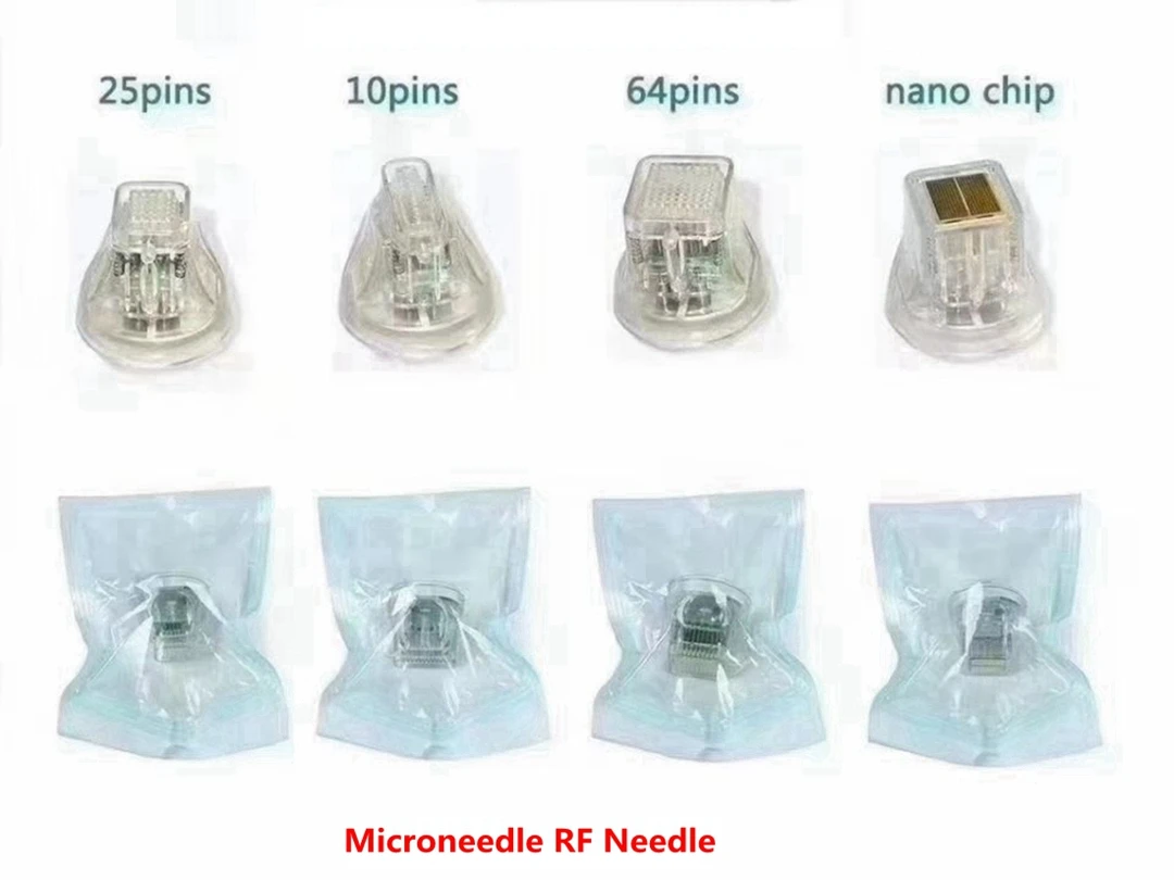 Disposable Consumable Microneedle RF Needle Tattoo Beauty Fractional RF Microneedle Gold Cartridge 10/25/64pins and Nano
Disposable Consumable Microneedle RF Needle Tattoo Beauty Fractional RF Microneedle Gold Cartridge 10/25/64pins and Nano