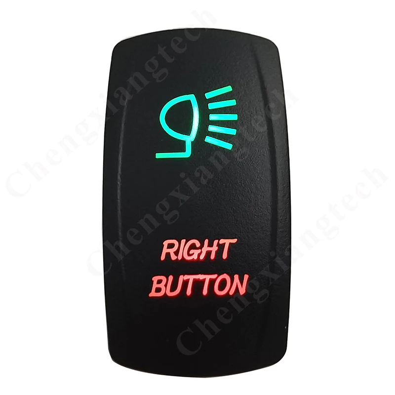 12V Green & Red Led Rocker Switch RIGHT BUTTON 5Pin SPST ON OFF for Boat Car Carling ARB NARVA RAV4 WD Hella Contura
12V Green & Red Led Rocker Switch RIGHT BUTTON 5Pin SPST ON OFF for Boat Car Carling ARB NARVA RAV4 WD Hella Contura