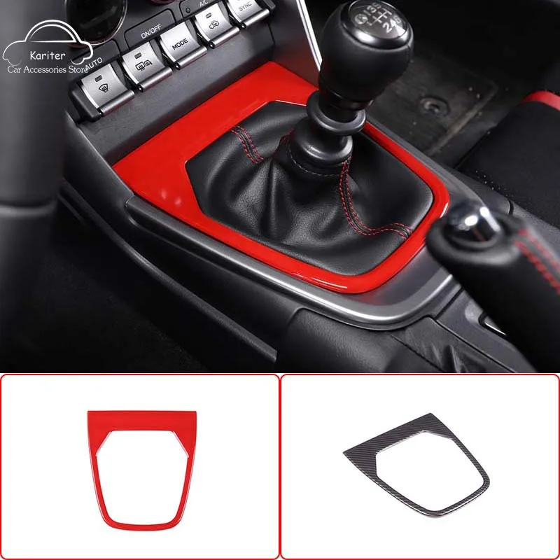 For Subaru BRZ/ Toyota 86 2022 ABS Carbon Fiber/Red Car Gear Shift Panel Frame Protector Cover Trim Accessories
For Subaru BRZ/ Toyota 86 2022 ABS Carbon Fiber/Red Car Gear Shift Panel Frame Protector Cover Trim Accessories