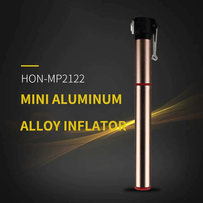 Bicycle Mini Inflator Tire Pump American Mouth French Valve Barometer High Pressure Portable Basketball Air Pump
Bicycle Mini Inflator Tire Pump American Mouth French Valve Barometer High Pressure Portable Basketball Air Pump