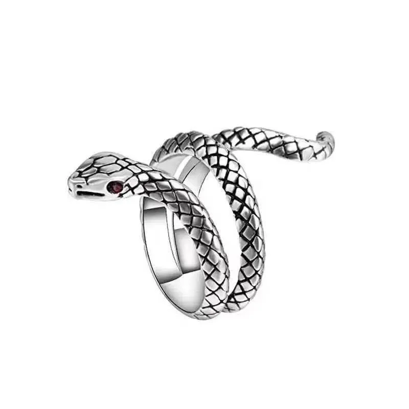 European and American New Snake Ring Cobra Ring Diamond-Studded Ring Open Adjustable Snake Ring
European and American New Snake Ring Cobra Ring Diamond-Studded Ring Open Adjustable Snake Ring